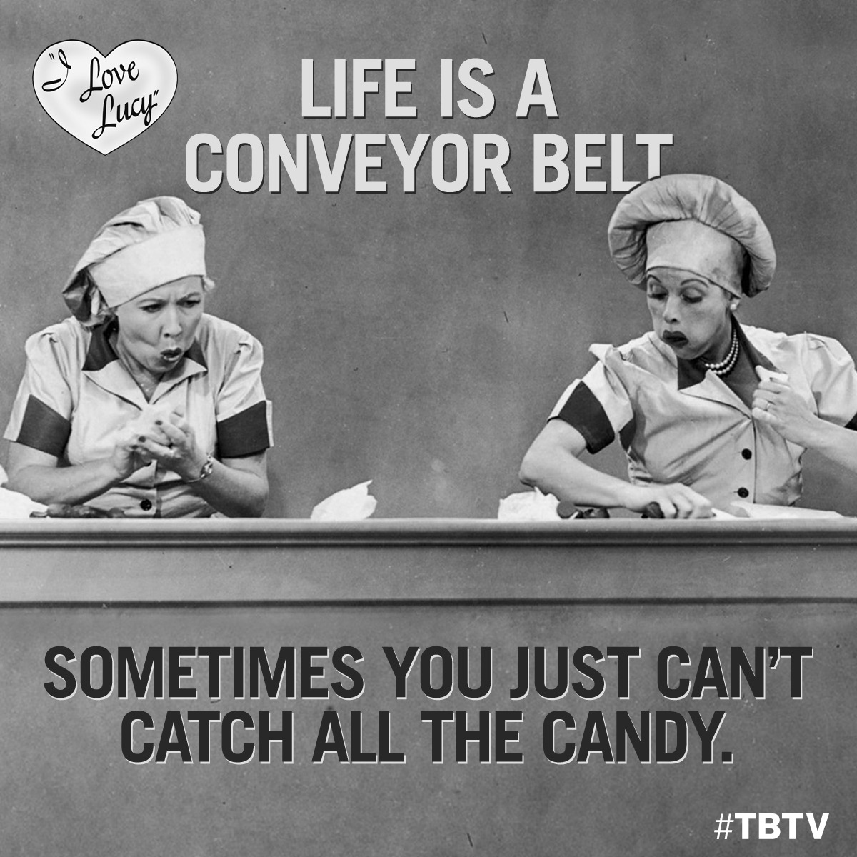 For #TBTV (Throwback Television) today, we’re catching the sweet candy that is I Love Lucy. Then maybe Ricky will put us in the show. What’s your favorite episode?