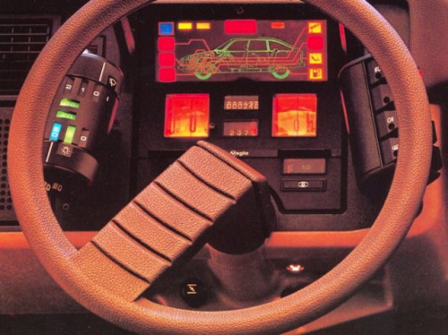 rubendomfer:  Asombrosos cuadros de mandos de coches inspirados en naves espaciales