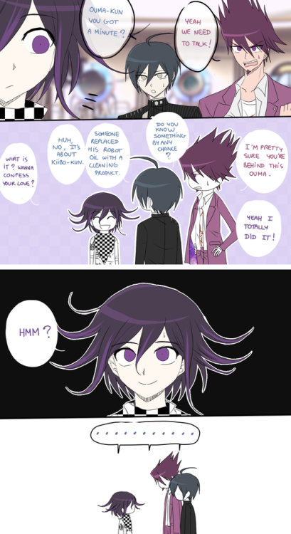 [M!A OUMA CAN’T TELL LIES - ASK IS LOCKED]Since Kokichi Ouma cannot be found for now, the ask is loc