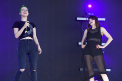 hayleywpictures:  June 10th 2016 - Manchester, TN (Bonnaroo with Chvrches) Credit: Jeff Kravitz