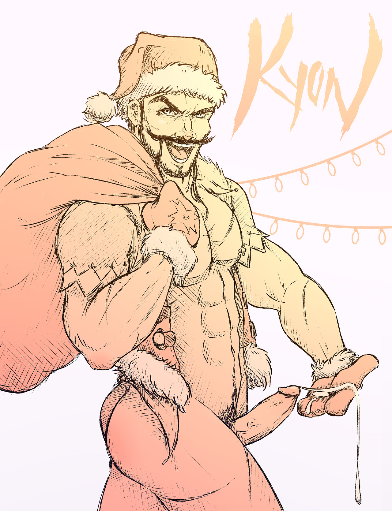 hellfire-shotgun:  The most naughty Santa is here. Were you a good boy this year?