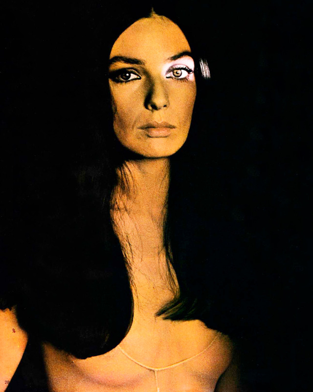 Marie Laforêt for Le nouvel Adam magazine, 1966.