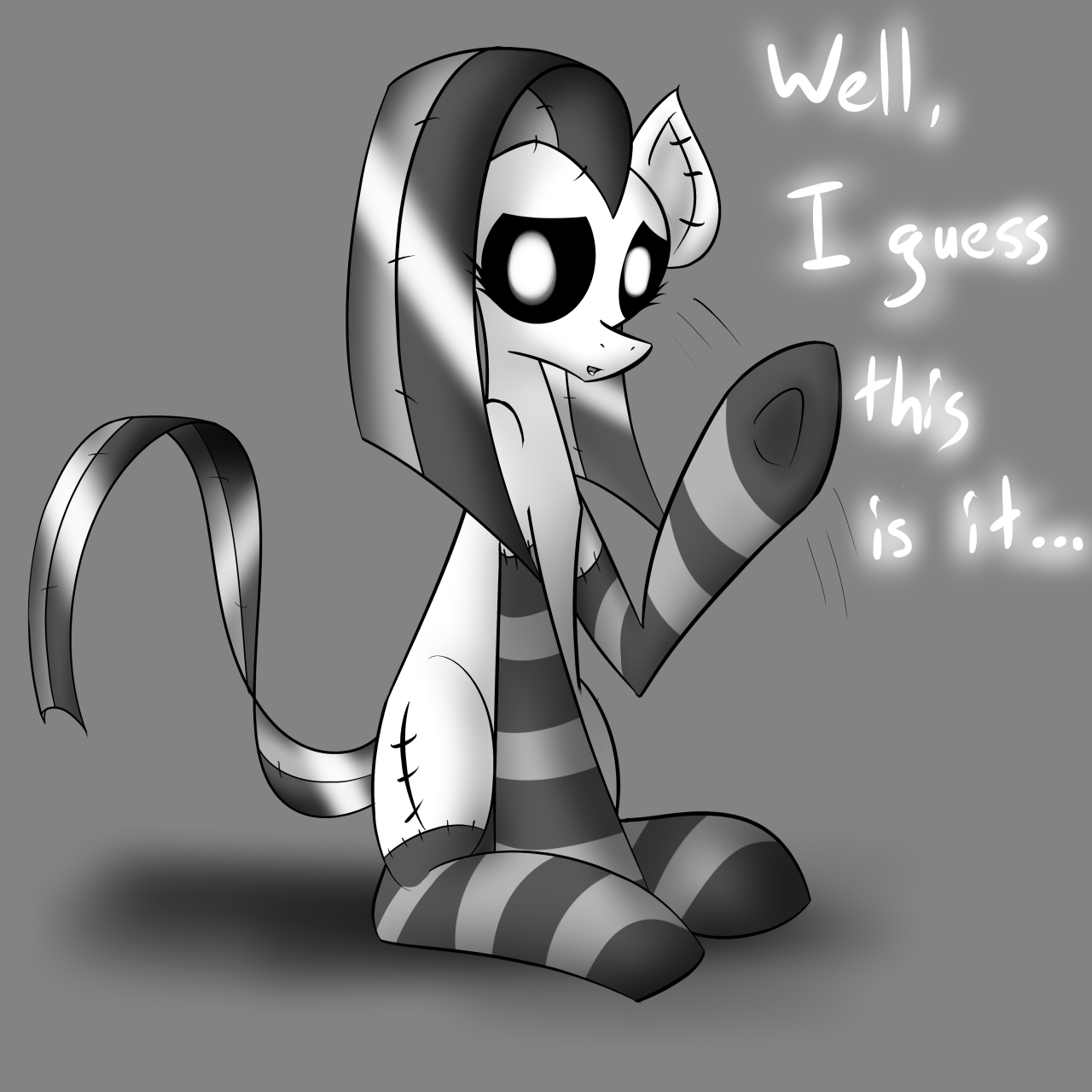 ask-stitches:  It hurts me to even say it, but, goodbye. ((I finally decided to man