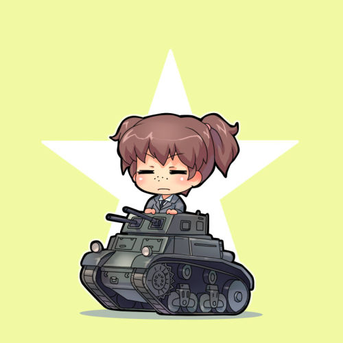 One of those adorable American Combat cars. Cannon&rsquo;s on my armoured vehicle? HA HA HA- Oh&