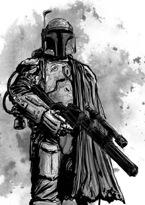 superheroes-or-whatever:  Star Wars art by T-RexJones  