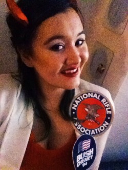 angryasiangirlsunited:  Sam. 19. Korean, Scottish and Serbian.   Heres my halloween costume. I went as a Young Republican because lets be real, there are few things more legitimately terrifying than a Young Republican.  