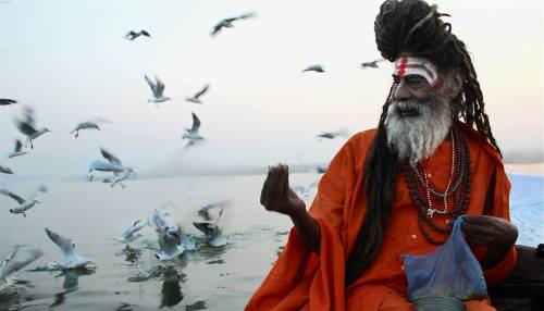 Cruising the Ganges with Sadhu Supna - India © Katren Sudek