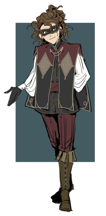 My bard character in roleplay community&hellip;he’s actually a prince in disguise.