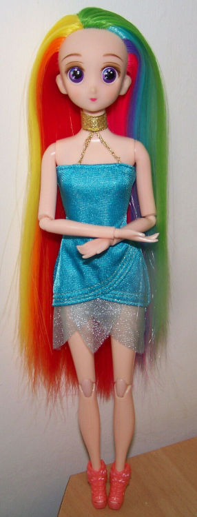 littleguymart:(rerooted doll by saffyruth on ebay.fr) Oh hey! It’s @firespirited!
