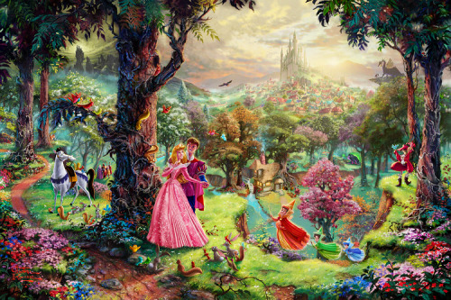 thedisneyprincess:  ThomasKinkade.com