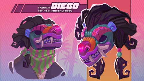 Hotline Miami style mask concept for contest. Was greatly inspired by Aztec culture