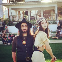 Heroinchiq:  Charlotte And I Met In This Exact Spot 10 Years Ago At Coachella. #Anniversary