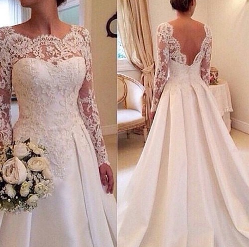 Brazilian lace wedding dresses