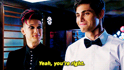 magnvbane:  Malec Appreciation Fortnight - Day 11: Happiest moment “Would you like to go out for a drink some time?” 