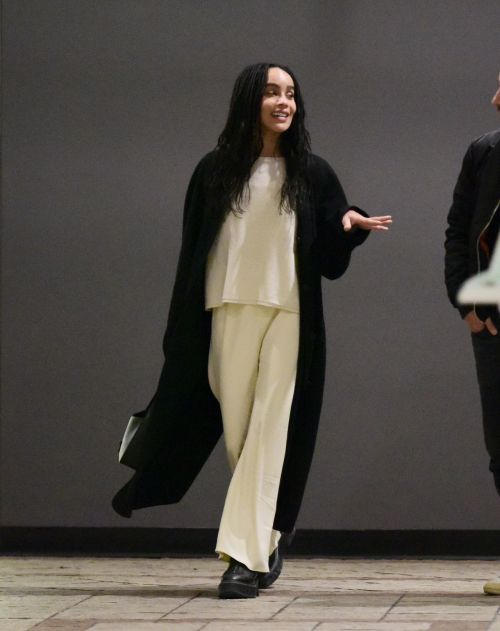 skirtmag:Zoe Kravitz outfit when she was with Anthony Vaccarello