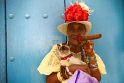 barringtonsmiles:  Santera/Cubana elders with their cigars PT. 2They exude wisdom, youthfulness, and regalness simultaneously. 
