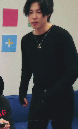 Black Haired Jimin In All Black Outfit Hits Differently