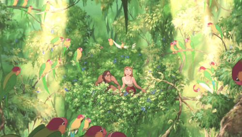 raespersonal:  neverending list of visually amazing moments (x)tarzan, 1999 