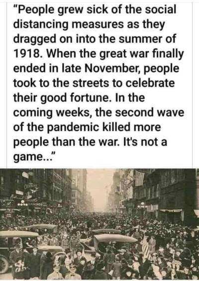 deanirae:runcibility:psychicsmurf:Not but seriously though, read about the Philadelphia Parade in 1918: When the Fourth Liberty Loan Drive parade stepped off on September 28, some 200,000 people jammed Broad Street, cheering wildly as the line of marchers