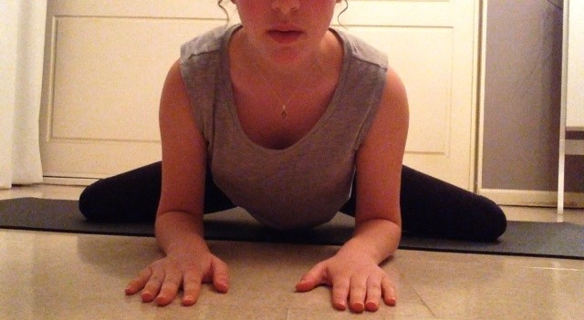 Splits progress  So after overstretching my inner thigh muscle I&rsquo;ve gotten
