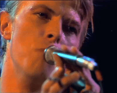 David Bowie Musikladen Gifs (1978)