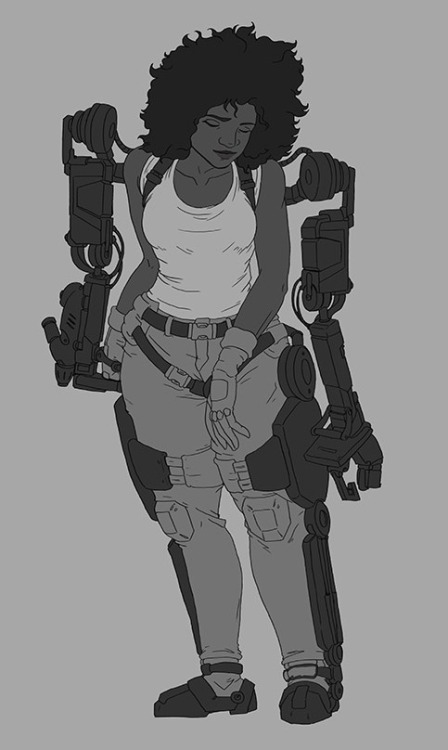 Not (quite) dead yet, just running a bit on fumes for the moment. Anyway, have a work in progress. T