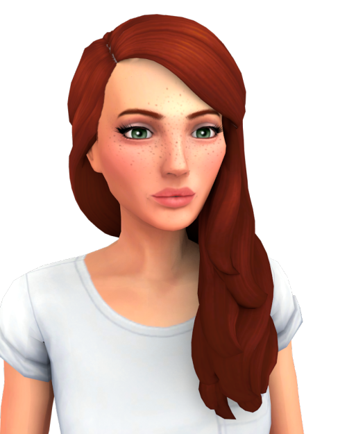 pepperoni-puffin: Harper Hair Base game compatible Hat compatible 24 EA Swatches Custom thumbnail ov