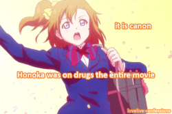 Love Live! School Idol Project Confessions