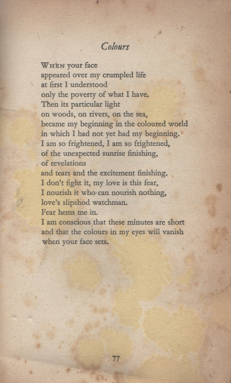 an-overwhelming-question:Yevgeny Yevtushenko - Colours, 1960