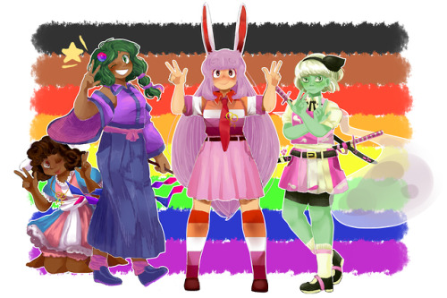 rnarchhare: edited version of a picture from last year. Happy pride this year as well!
