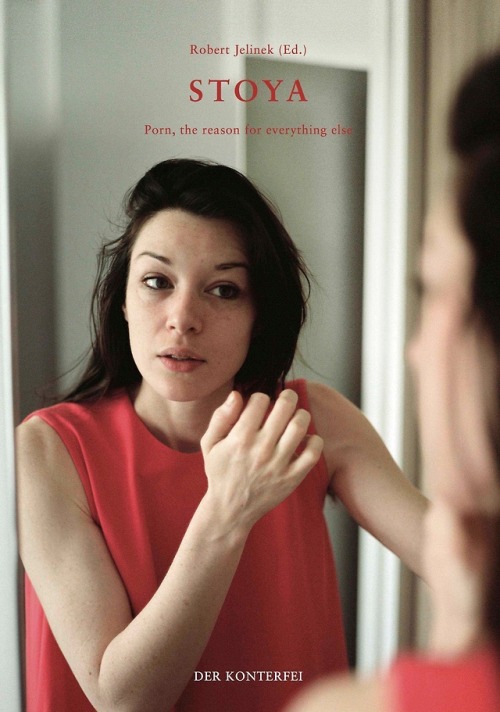 My portrait of Stoya on the cover of a new Der Konterfei book featuring a conversation between her a