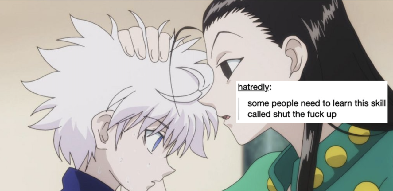 You must learn to join the dance — Hunter x Hunter + text posts and stuff