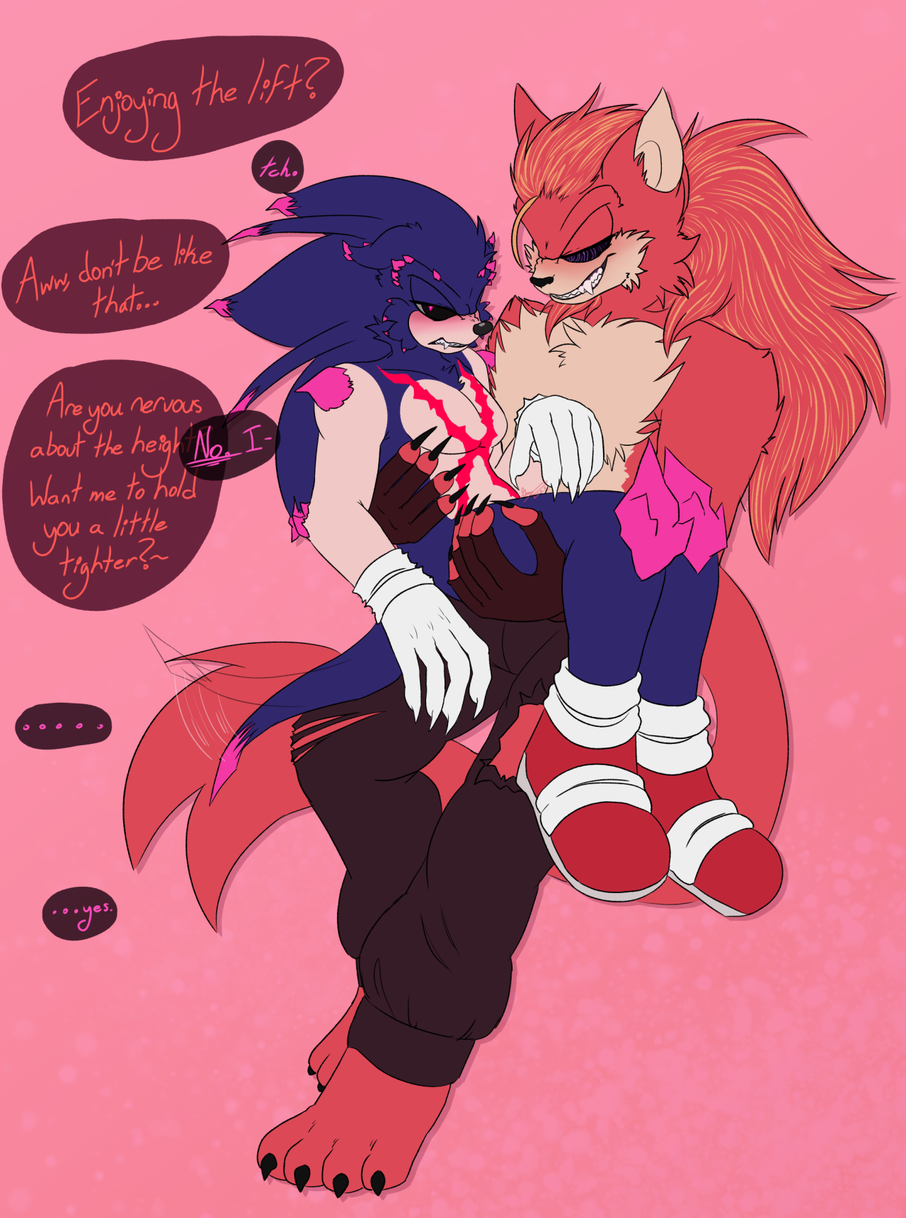 WereSonoey - Sonic x Zoey (Sonic OC) by NSFWArts on Newgrounds