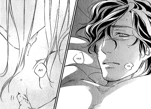 Edi's reading yaoi