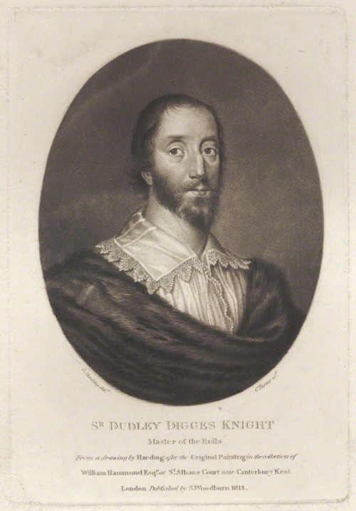 artist-charles-turner: Sir Dudley Digges, 1813, Charles Turner