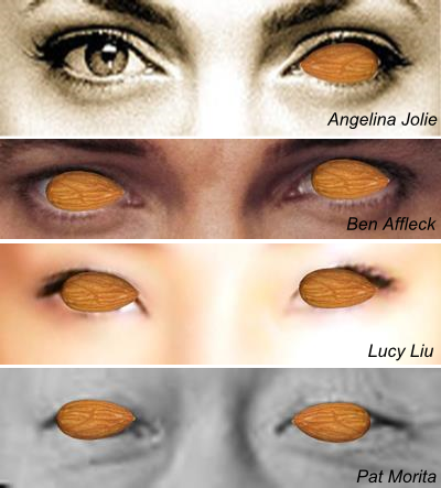 So someone in 1786 just decided that Asians have “almond-shaped” eyes and we just rolled with it? Ok