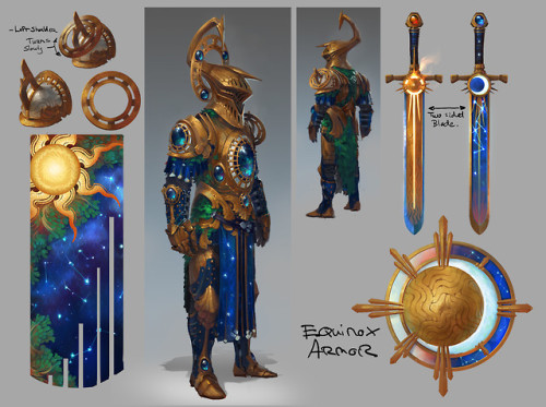 chi-pa-pa: wearepaladin: Equinox Armor by Yann Blomquist This is in Runescape…. Yann Blomquis