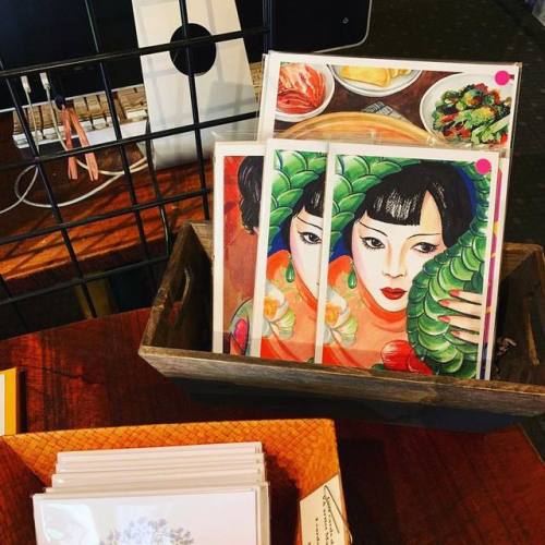 robinha:Now you can find my #illustration #portrait #prints and #postcards @teaism_dc! Visit their b