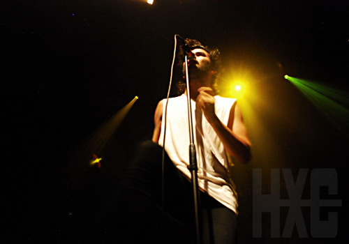 hxcmag:Vocalist Marcus Bridge of Northlane at the 8.20.15 show at Gramercy Theatre, NYC.Check out th