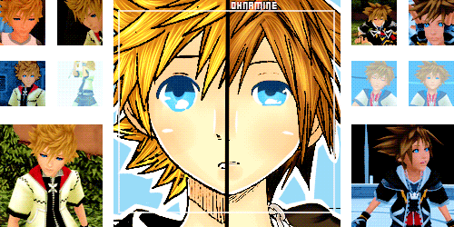 ohnamine:  Sora & Roxas↳  requested by: anon 