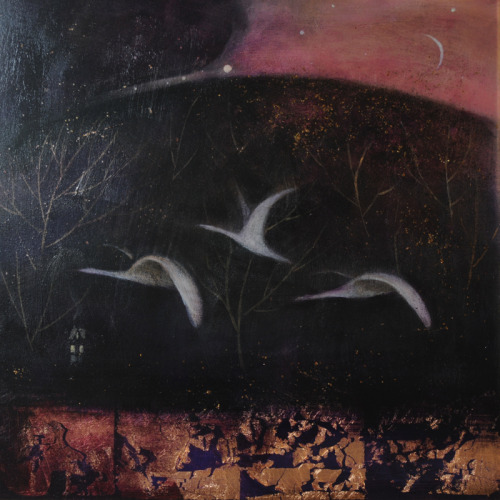 Catherine Hyde (British, b. Dartford, Kent, England, based Helston, Cornwall, England) - Joyous Twil