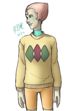 kaidraman:  Pearl in the sweater she wears