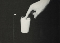 currentinspiration:  John Baldessari from Four Events and Reactions (1975) 