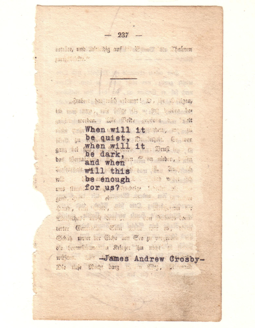 jamesandrewcrosby:Typewriter Poetry #493 by James Andrew Crosby
