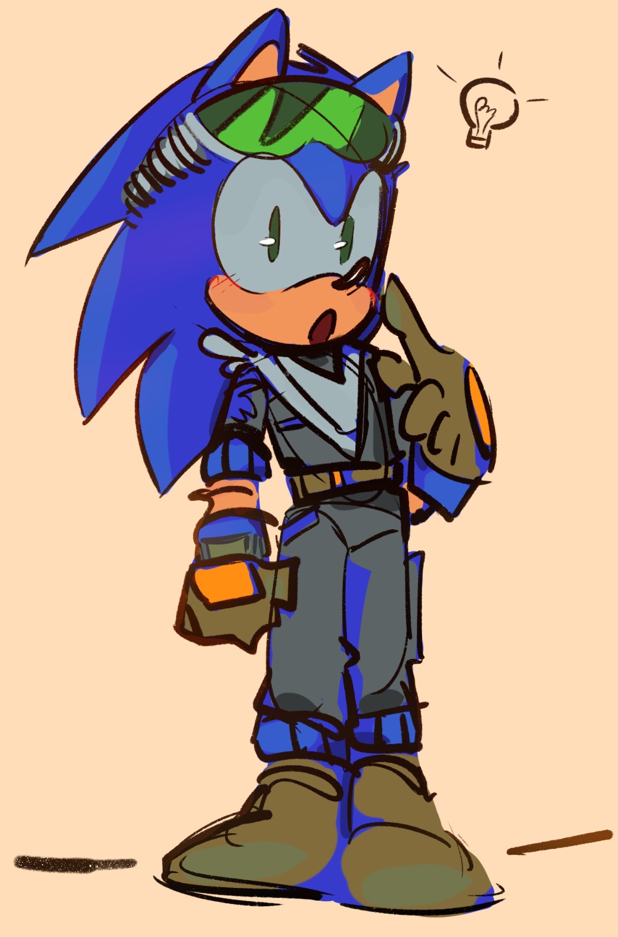 You.Halfwit — How'd Sonic and Shadow meet in the mechanic