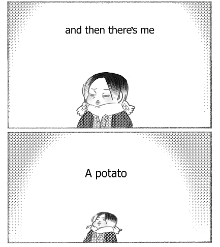 mookie000: mookie000: when you’re the potato friend  