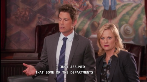 thatmogarguy:  Chris Traeger arrives at an important part in the development of a male feminist 