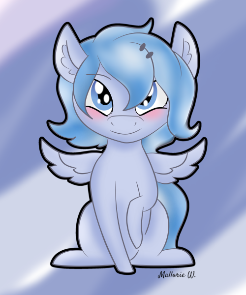 askbubblepop:sugarwings-art:A cute drawing for @askbubblepop ! Such a cute pony I just had to draw her! The second one should be transparent.AHH THIS IS SO CUTE!!! THANK YOU OS MUCH I LOVE HOW YOU DREW HER LITTLE FACE///Cutiefaaaace~!