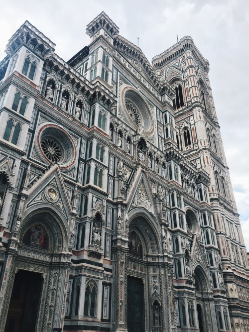 The Cattedrale di Santa Maria del Fiore (Il Duomo di Firenze) in Florence, Italy; photo by Hannah Kr