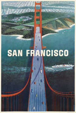 San Francisco Travel Poster, 1964Artwork